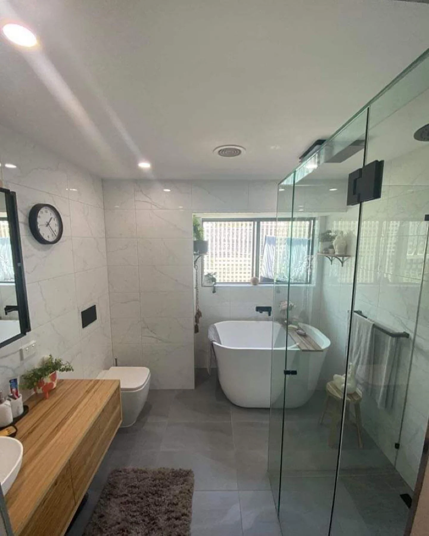 A larger bathroom in Langwarrin