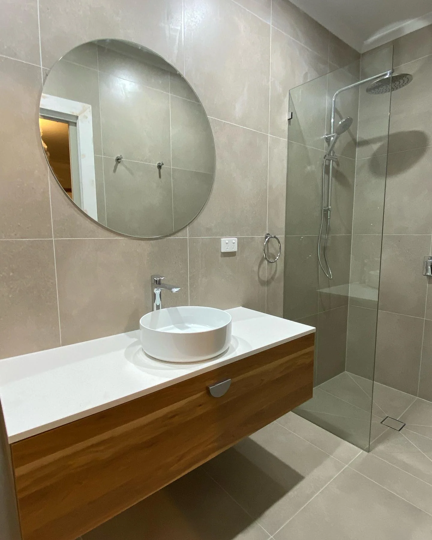 From living space to bed and bath