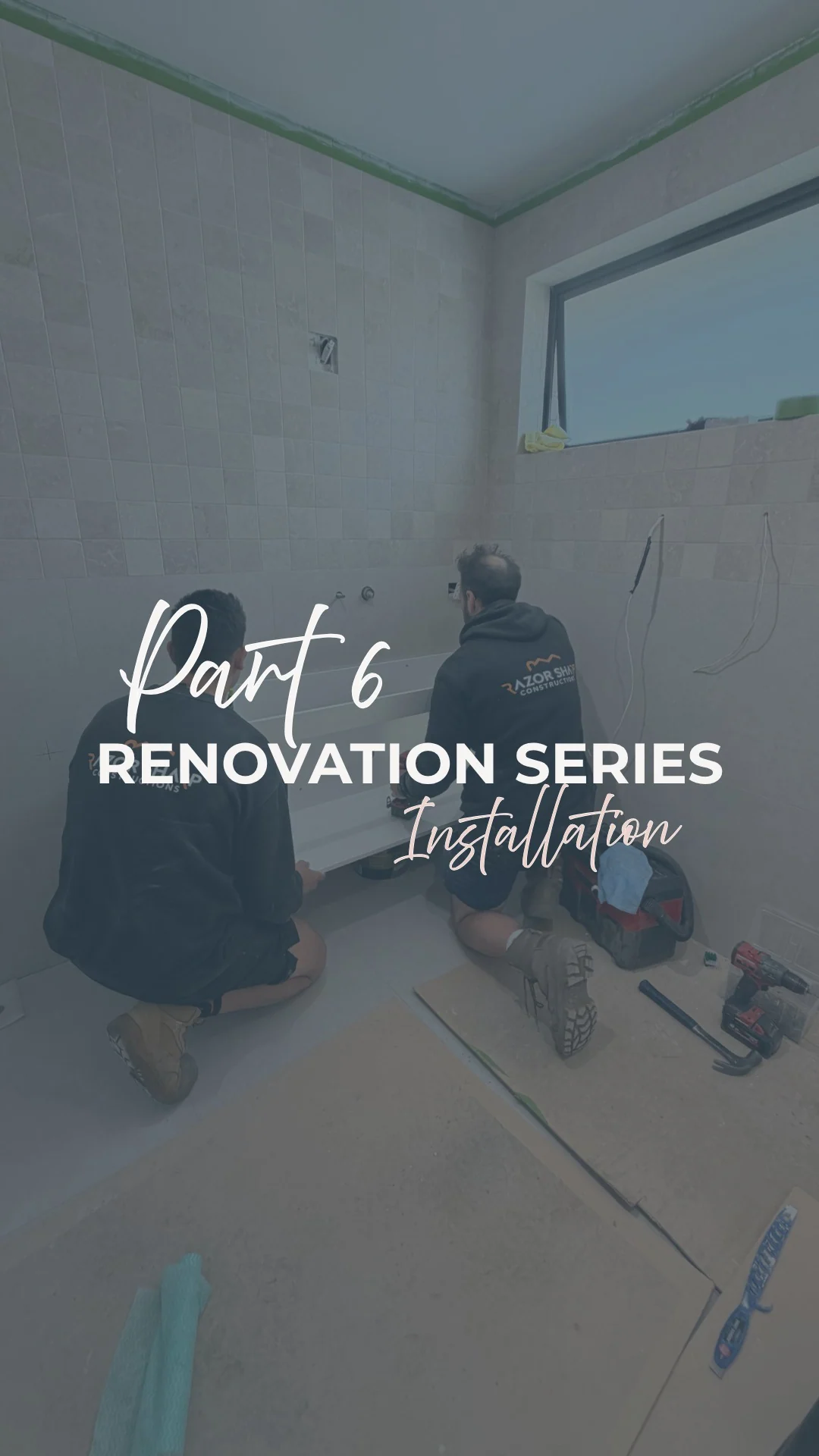 A renovation takes shape