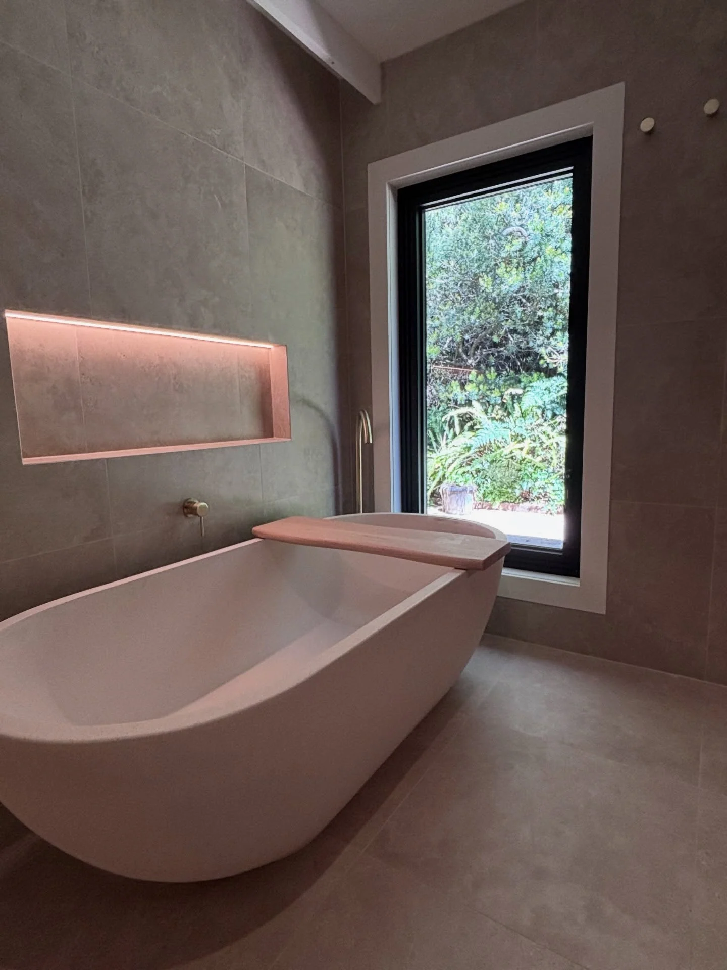 A freestanding bath at The Patch