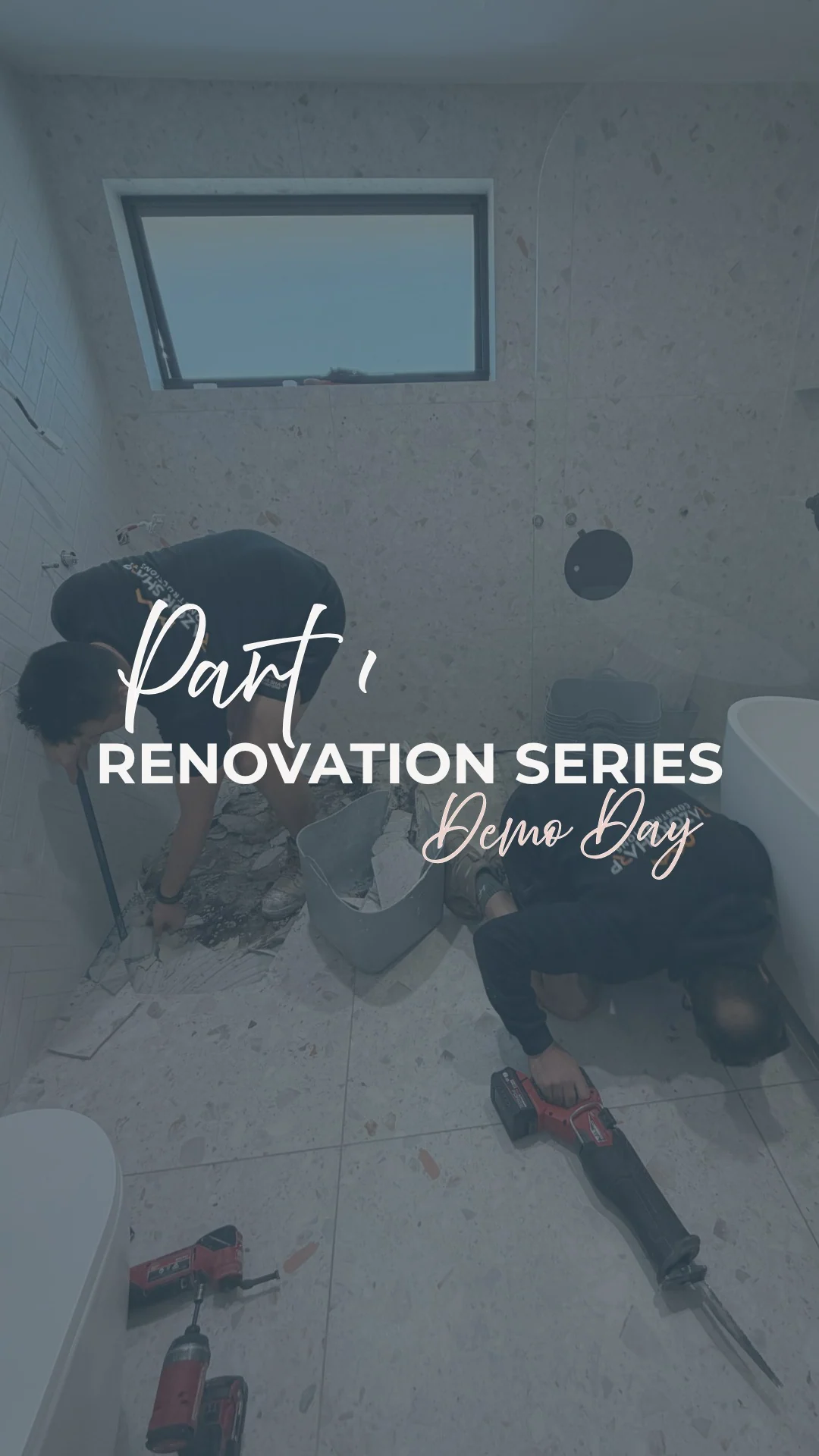 The beginning of a renovation